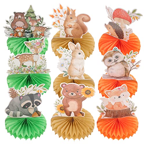 Yardwe 9 Stück Tierparty Ornamente Kindergarten Hochzeit Dekorationen Bienenwabe Partytischdekoration Cartoon Wabenschmuck Dessert Wabenzentrum Wabenornamente 350 g Weißer Karton Yardwe 9 Stück Tierparty Ornamente Kindergarten Hochzeit Dekorationen Bienenwabe Partytischdekoration Cartoon Wabenschmuck Dessert Wabenzentrum Wabenornamente 350 g Weißer Karton von Yardwe