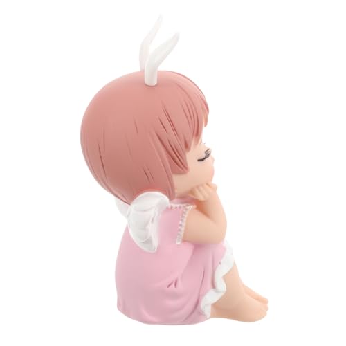 Yardwe Annie Kuchendekoration Karikatur Engel-kuchen-deckel Engel Kuchen Aufdecken Kleine Dekorationen Bald Kuchendeckel Backdekoration Flügel Engel Figur Tortenaufsatz Rosa Vinyl Yardwe Annie Kuchendekoration Karikatur Engel-kuchen-deckel Engel Kuchen Aufdecken Kleine Dekorationen Bald Kuchendeckel Backdekoration Flügel Engel Figur Tortenaufsatz Rosa Vinyl von Yardwe