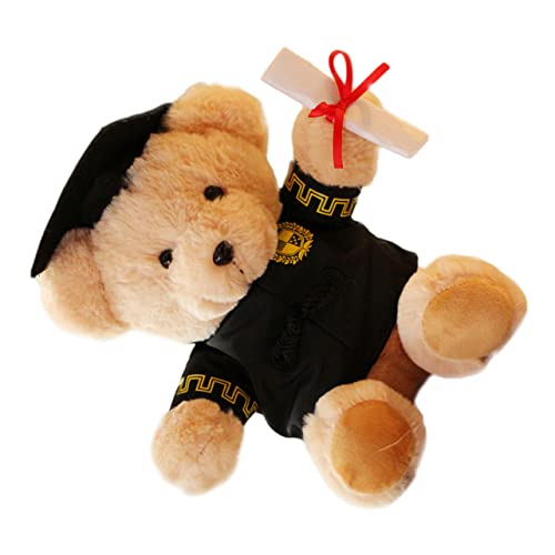 Yardwe Arzt Hut Puppe Schlafzimmer niedliche Little Bear Auto eincremehilfe ausgestopfte Bärenpuppen gefüllte Puppen Abschlussfeier-Puppengeschenk Plüschtiere Plüschstoffe Khaki Yardwe Arzt Hut Puppe Schlafzimmer niedliche Little Bear Auto eincremehilfe ausgestopfte Bärenpuppen gefüllte Puppen Abschlussfeier-Puppengeschenk Plüschtiere Plüschstoffe Khaki von Yardwe