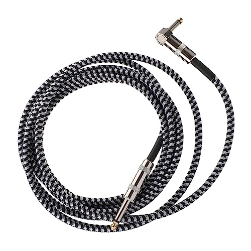 Yardwe Audiokabel Für E-gitarre Wählen Elektrische Gitarre Gitarrenkabel Usb-c Auf Kabel Instrument Usb Zu Kabel Kopfhörer Gitarre Anschlusskabel Pro Audiokabel Farbe Weiches Gewebe Black von Yardwe