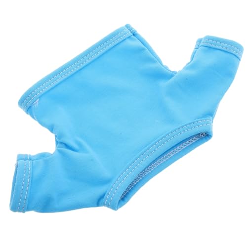 Yardwe Bärenpuppenkleidung Babykleidung für Puppen Stofftierkleidung Kleidung für Stofftiere Bärenshirt bär Stoff für Plüsch puppenkleidung Outfits Blue von Yardwe