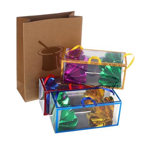 Yardwe Blume Aus Leerer Papiertüte Trick Gimmick Illusion Requisite Für Lustige Bühnenaufführungen Und Erzeugt Blumen Aus Einer Leeren Tasche von Yardwe