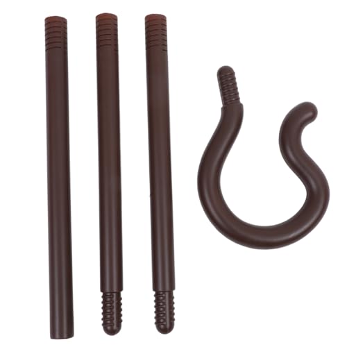 Yardwe Cosplay Cane Halloween Stick Für Zaubererkostüm Spazierstock Kostüm Requisiten Versorgung Für Tanzaufführungen Festivals Und Bühne von Yardwe