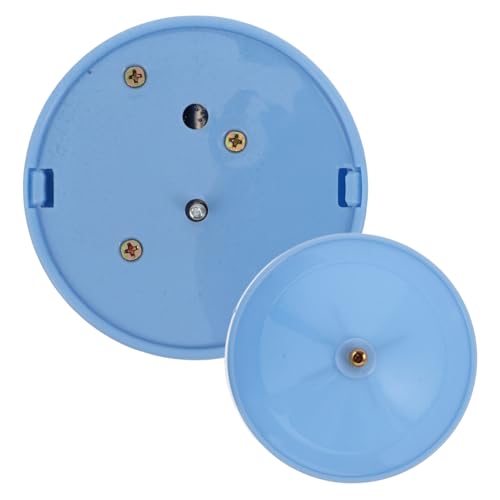 Yardwe DIY Musikbox Basis Rotierend aus Kunststoff Praktische Bastel Basis für Spieluhr Drehbare Musikbox Zubehör Blau von Yardwe