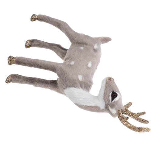 Yardwe Elchmodell Heimdekoration Rentier Stofftier Miniatur Rentierfiguren Tischdekoration Rentier Kunststoffgeweih Spielzeugzubehör Realistische Katze Stofftier Kunstfell Yardwe Elchmodell Heimdekoration Rentier Stofftier Miniatur Rentierfiguren Tischdekoration Rentier Kunststoffgeweih Spielzeugzubehör Realistische Katze Stofftier Kunstfell von Yardwe