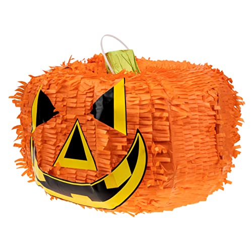 Yardwe Faltbare Halloween Pinata Lustige Party Dekoration Kürbis Für Halloween Zum Befüllen Mit Süßigkeiten Kreative Hängedekoration Für Schlafzimmer Und Partys von Yardwe