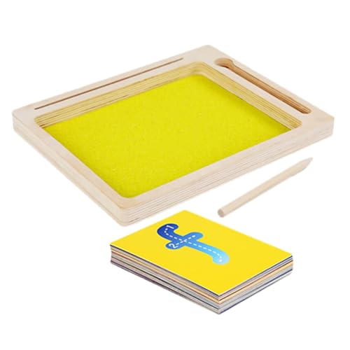 Yardwe Früherziehungssandkasten für Kleinkinder Montessori Feinmotorik und Sensorischen Entwicklung Sandkunst mit DIY Zeichenbrett für Kreative Aktivitäten Yardwe Früherziehungssandkasten für Kleinkinder Montessori Feinmotorik und Sensorischen Entwicklung Sandkunst mit DIY Zeichenbrett für Kreative Aktivitäten von Yardwe