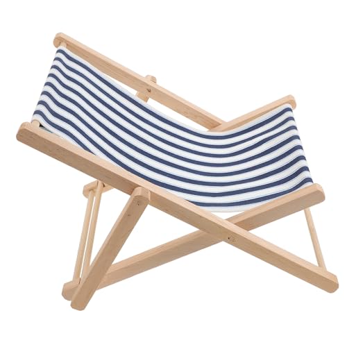 Yardwe Großer Mediterraner Holz Strandstuhl Deko Modell mit Gestreiftem Stoff Nautischer Stil Holzfigur für Kinderzimmer Schreibtisch oder Bodendekoration Yardwe Großer Mediterraner Holz Strandstuhl Deko Modell mit Gestreiftem Stoff Nautischer Stil Holzfigur für Kinderzimmer Schreibtisch oder Bodendekoration von Yardwe