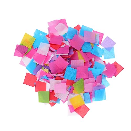 Yardwe Hochzeitskonfetti Bunte Quadratische Papierstücke Diy Dekoration für Engagement und Hochzeitsfeier für Festliche Anlässe und Romantische Yardwe Hochzeitskonfetti Bunte Quadratische Papierstücke Diy Dekoration für Engagement und Hochzeitsfeier für Festliche Anlässe und Romantische von Yardwe