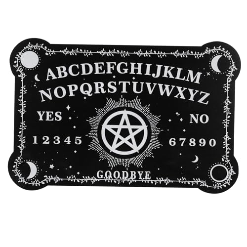 Yardwe Holz Wahrsageplatte Divinationsbrett aus Holz für Anfänger Dekoratives Wahrsage Zubehör für Partys Vielseitig Einsetzbar Altar oder Tischdekoration Yardwe Holz Wahrsageplatte Divinationsbrett aus Holz für Anfänger Dekoratives Wahrsage Zubehör für Partys Vielseitig Einsetzbar Altar oder Tischdekoration von Yardwe