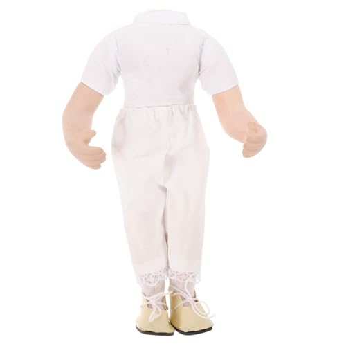 Yardwe Keramikpuppenkörper DIY Liefert Puppenmaterialien Selber Machen Körperteile Einer Puppe DIY-puppenkörpermodell Für DIY Handgemachter Puppenkörper Weiß Stoff von Yardwe