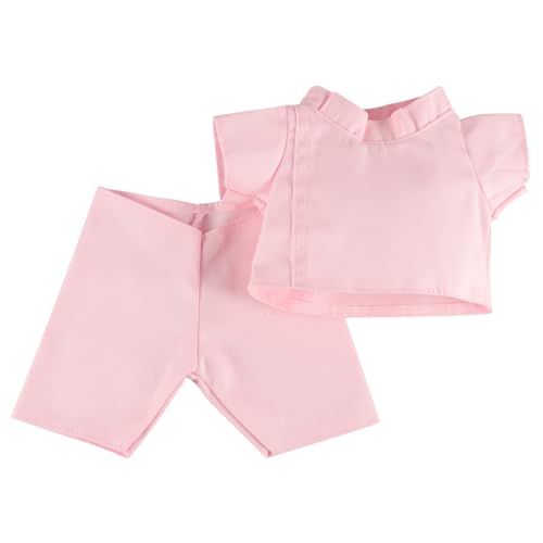 Yardwe Kostümset für Puppen Wiederverwendbare Kleidung für Stofftiere Weiche Textilien Modisches Design für Partys und Alltag Süßes Outfit für Kleine Bären von Yardwe