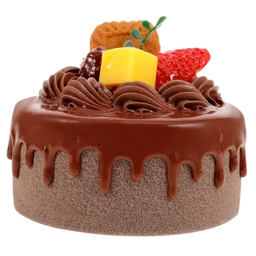 Yardwe Kuchendekoration Gefälschter Nachtisch Dekorationen Fälschung Lebensechte Essensrequisiten Schaum Hochzeit Attrappen Realistischer Kuchen Sortiert Chocolate PVC Yardwe Kuchendekoration Gefälschter Nachtisch Dekorationen Fälschung Lebensechte Essensrequisiten Schaum Hochzeit Attrappen Realistischer Kuchen Sortiert Chocolate PVC von Yardwe