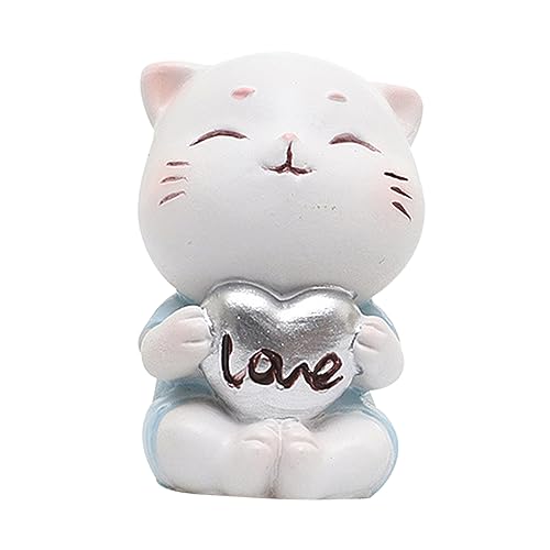 Yardwe Kuchendekoration Kätzchen Kuchen Topper Cartoon-kucheneinsatz Hallo Party Spielzeugkatze Geformt Kuchenverzierung Dekorationen Gartenkatze Süße Tortenaufleger Kleines Mädchen Blau Yardwe Kuchendekoration Kätzchen Kuchen Topper Cartoon-kucheneinsatz Hallo Party Spielzeugkatze Geformt Kuchenverzierung Dekorationen Gartenkatze Süße Tortenaufleger Kleines Mädchen Blau von Yardwe