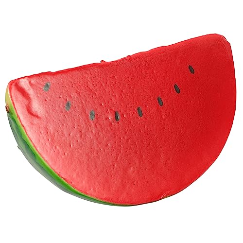 Yardwe Künstliche Wassermelonen Scheibe Realistische Dekoration für Sommerpartys Küche und Tischdekoration Lebensecht und Leicht für Kreative Arrangements Yardwe Künstliche Wassermelonen Scheibe Realistische Dekoration für Sommerpartys Küche und Tischdekoration Lebensecht und Leicht für Kreative Arrangements von Yardwe