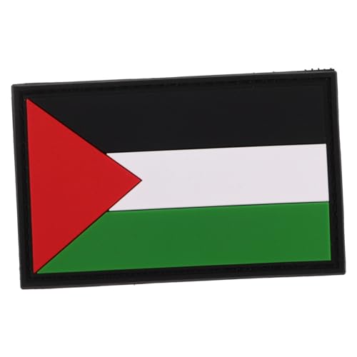 Yardwe Palästina Flagge Aufnäher Dekorativer Stickerei Patch mit Haken und Schlaufenverschluss für Rucksäcke und Jacken Vielseitiges Outdoor Zubehör und Funktional Yardwe Palästina Flagge Aufnäher Dekorativer Stickerei Patch mit Haken und Schlaufenverschluss für Rucksäcke und Jacken Vielseitiges Outdoor Zubehör und Funktional von Yardwe