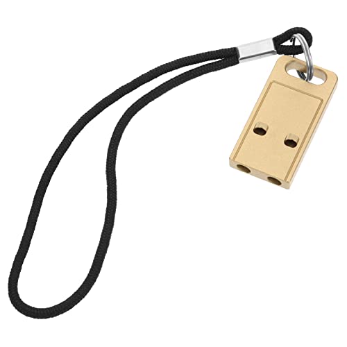 Yardwe Professionelle Sicherheits Notfallpfeife Lanyard Mini Brass Pfeife für Outdoor Aktivitäten Camping Angeln Hundetraining und Mehr Yardwe Professionelle Sicherheits Notfallpfeife Lanyard Mini Brass Pfeife für Outdoor Aktivitäten Camping Angeln Hundetraining und Mehr von Yardwe