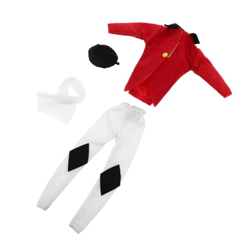 Yardwe Puppen Reitoutfit mit Jacke Hut Hose und Schal Pferde-Themen Kleidung für Puppen Equestrian Dress-up Zubehör für Sammler und Spiel Yardwe Puppen Reitoutfit mit Jacke Hut Hose und Schal Pferde-Themen Kleidung für Puppen Equestrian Dress-up Zubehör für Sammler und Spiel von Yardwe