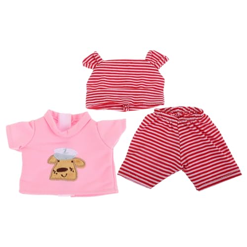 Yardwe Puppenkleidungsset mit Zubehör für Puppen Kinderfreundliche Kleidung und Accessoires für Interaktives Spielvergnügen für Kreatives von Yardwe