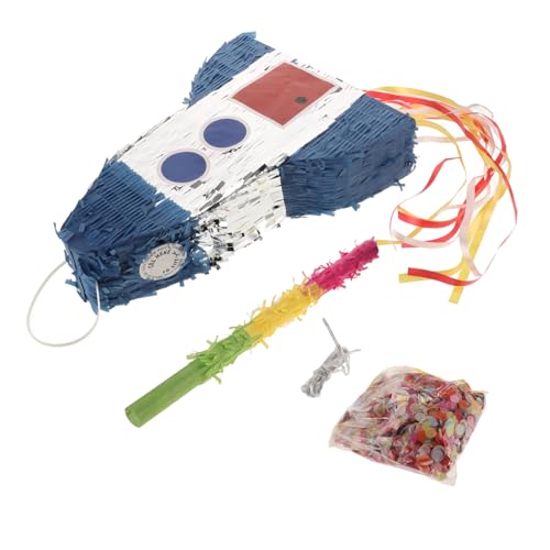 Yardwe Raketen Pinata für Kindergeburtstage Kreatives Weltraum Motto Partyzubehör mit Interaktivem Spielspaß für Jungen und Mädchen für Unvergessliche Feierlichkeiten Yardwe Raketen Pinata für Kindergeburtstage Kreatives Weltraum Motto Partyzubehör mit Interaktivem Spielspaß für Jungen und Mädchen für Unvergessliche Feierlichkeiten von Yardwe