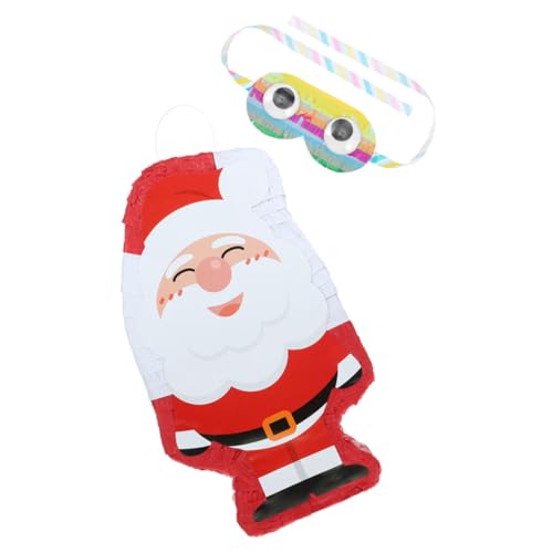Yardwe Santa Clause Pinata Lustiger Augenmaske Leichte Weihnachtsdeko für Partyspiele und Festliche Handgefertigte Pinata für Kindergeburtstag Halloween und Weihnachtsfeier Yardwe Santa Clause Pinata Lustiger Augenmaske Leichte Weihnachtsdeko für Partyspiele und Festliche Handgefertigte Pinata für Kindergeburtstag Halloween und Weihnachtsfeier von Yardwe