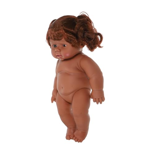 Yardwe Simulierte Babypuppe Puppe für Babypuppen für Neugeborene Mädchenpuppe mit Kleidung Babypuppe Kleinkind für Babypuppen Vinyl Coffee von Yardwe