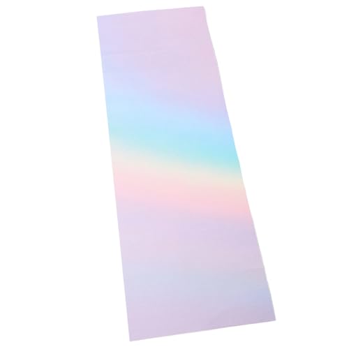 Yardwe Skateboard-Griptapes Skateboard -Griffband Rengebows Sandpapier farbiges Sandpapier dekoratives Skateboard Skatepark Zubehör Schleifpapier für Metall Schleifpads Epoxidharz von Yardwe