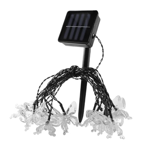 Yardwe Solarbetriebene Schmetterlingslichterkette LED Dekorationslichter für Garten Terrasse Lampen mit Funktionen Außenbeleuchtung für Hochzeiten Yardwe Solarbetriebene Schmetterlingslichterkette LED Dekorationslichter für Garten Terrasse Lampen mit Funktionen Außenbeleuchtung für Hochzeiten von Yardwe