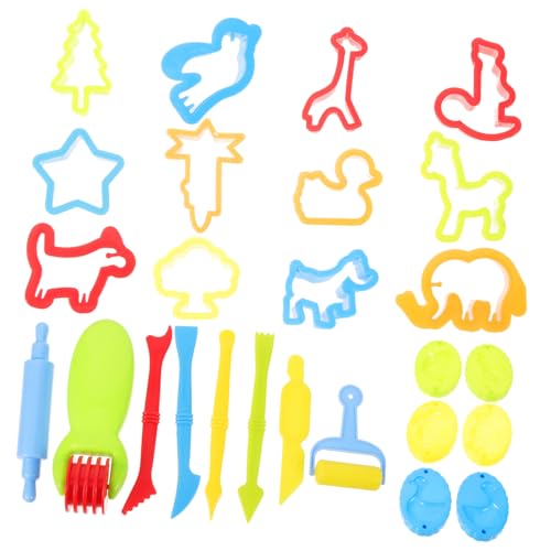 Yardwe Teiliges Knetwerkzeug Set Handgemachte Modelliermasse Werkzeuge Sichere Bunte DIY Knetwerkzeuge für Kleinkinder Formstabile Knetformen Fördert Kreativität und Farberkennung Yardwe Teiliges Knetwerkzeug Set Handgemachte Modelliermasse Werkzeuge Sichere Bunte DIY Knetwerkzeuge für Kleinkinder Formstabile Knetformen Fördert Kreativität und Farberkennung von Yardwe