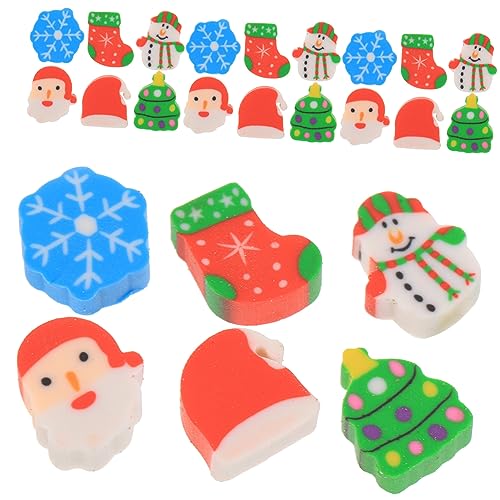 Yardwe Weihnachts Radiergummis Lustige Accessoires Für Langlebig Für Weihnachtsgeschenk von Yardwe