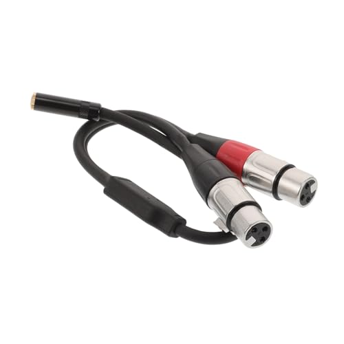 Yardwe Xlr Audio Adapter Splitter Dual Xlr Weiblich Y Kabel für Mikrofonanschlüsse Optimaler Signalübertragungsdesign Reduzierte Verbessert die Klangqualität Yardwe Xlr Audio Adapter Splitter Dual Xlr Weiblich Y Kabel für Mikrofonanschlüsse Optimaler Signalübertragungsdesign Reduzierte Verbessert die Klangqualität von Yardwe