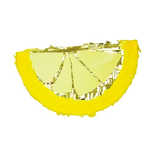 Yardwe Zitronenförmige Pinata Für Kindergeburtstag Und Fiesta Feiern Füllbar Mit Süßigkeiten Kreative Party Dekoration Für Geburtstagsfeiern Hochzeiten Und Mexikanische Themenpartys von Yardwe