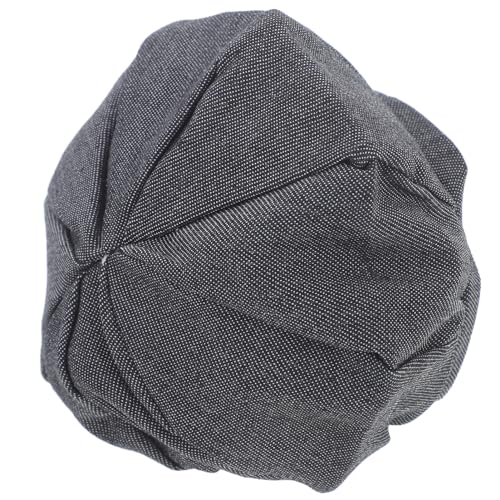 Yardwe kleine Hüte für Puppen Mode Party Mini Puppenhüte selber Machen zarte kleine Hüte Mall-Hut Hutpuppendekore Puppenkappe Hut für Puppen Polyester Dark Grey von Yardwe
