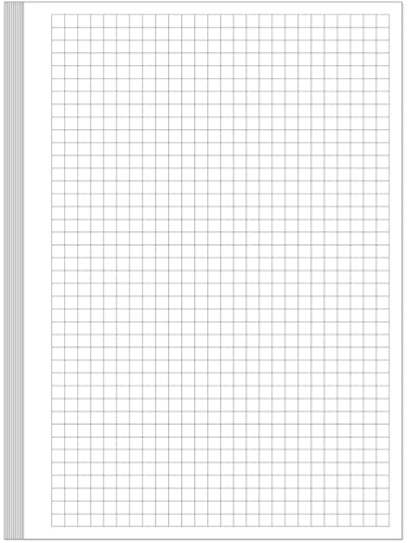 A5 ungelochtes Raster-Nachfüllpapier – Grafikpapier für Ringbuch/Discbound Notizbuch-Planer-Einlagen, 100 Blatt/200 Seiten, 100 g/m² weiße Seiten, 14,7 x 21,1 cm A5 ungelochtes Raster-Nachfüllpapier – Grafikpapier für Ringbuch/Discbound Notizbuch-Planer-Einlagen, 100 Blatt/200 Seiten, 100 g/m² weiße Seiten, 14,7 x 21,1 cm von Yaridar