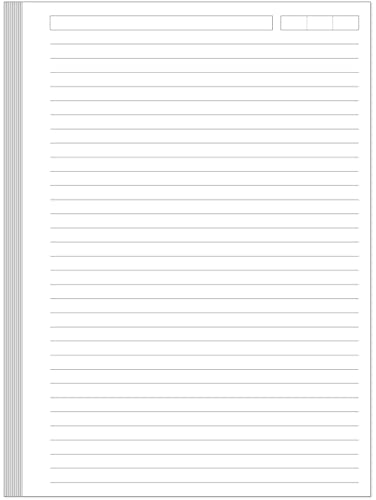 Ungelochtes, liniertes Nachfüllpapier, A5, lose Blätter, für Ringbuch/Notizbuch-Planer, 100 Blatt/200 Seiten, 100 g/m², linierte weiße Seiten, 14,7 x 21 cm Ungelochtes, liniertes Nachfüllpapier, A5, lose Blätter, für Ringbuch/Notizbuch-Planer, 100 Blatt/200 Seiten, 100 g/m², linierte weiße Seiten, 14,7 x 21 cm von Yaridar