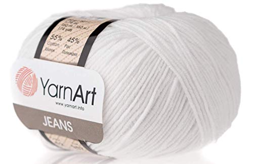 4 Knäuel 55 % Baumwolle 45 % Acryl YarnArt Jeans Garn 200 g 4 Knäuel 55 % Baumwolle 45 % Acryl YarnArt Jeans Garn 200 g von Yarn Art