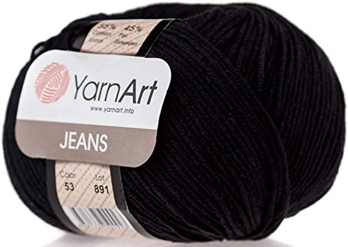 55% Baumwolle 45% Acryl YarnArt Jeans Sport Garn 1 Knäuel 50 g 53 von Yarn Art