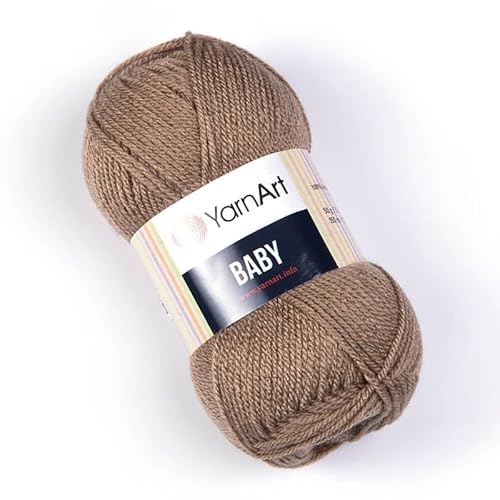 YarnArt Baby 218 Wolle / Dunkelbeige von Yarn Art
