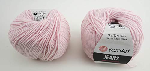 YarnArt Jeans Garn Baumwollgarn Amigurumi Babygarn Wolle 50g Yarn Art 160m/50g Yarnarts (18) von Yarn Art