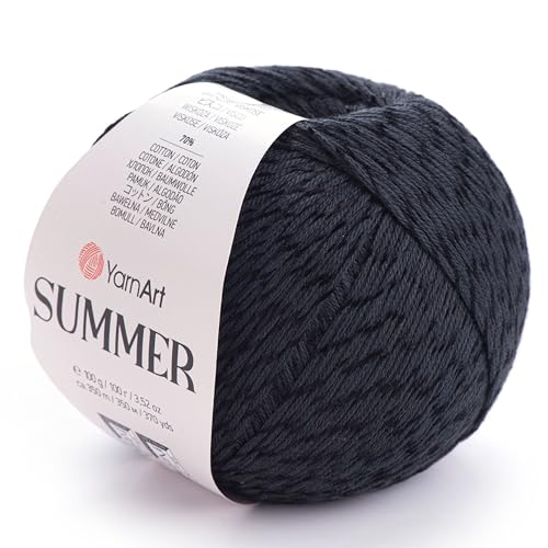 YarnArt Sommer Glitzergarn Strickgarn Sommergarn Sparkly Garn Schalgarn Helles Garn Zubehör Garn Häkelgarn (17) von Yarn Art