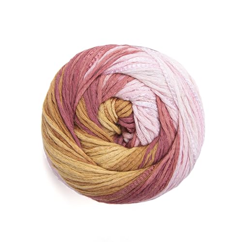 YarnArt Symphony Dream 3104 Baumwollgarn, 80 % Baumwolle, 20 % Viskose, Regenbogenfarben, mehrfarbig, geeignet für alle Blusen, Kleider, Schals, Taschen, Hüte, 273 m, 1 Knäuel YarnArt Symphony Dream 3104 Baumwollgarn, 80 % Baumwolle, 20 % Viskose, Regenbogenfarben, mehrfarbig, geeignet für alle Blusen, Kleider, Schals, Taschen, Hüte, 273 m, 1 Knäuel von Yarn Art