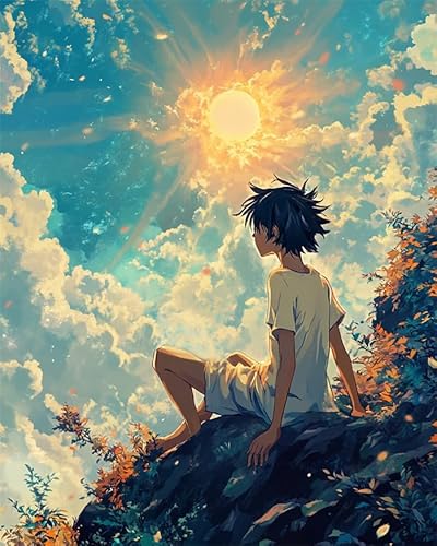 YarnAdventures Ländliche Landschaft Stickerei Set Vorgedruckt Kreuzstich kit für Erwachsene,Anime-Cartoon-Junge,Art Stickbilder DIY Kunst Kreuzstich Kit für Anfänger Kinder,40x50cm YarnAdventures Ländliche Landschaft Stickerei Set Vorgedruckt Kreuzstich kit für Erwachsene,Anime-Cartoon-Junge,Art Stickbilder DIY Kunst Kreuzstich Kit für Anfänger Kinder,40x50cm von YarnAdventures