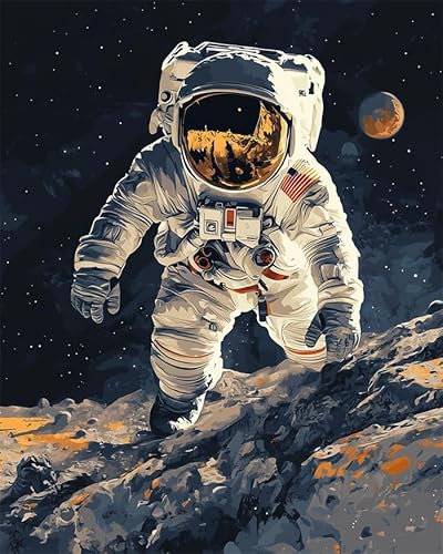 YarnAdventures Weltraumlandschaft 11CT Stickpackungen Kreuzstich Set,Astronaut,Vorgedruckt Kreuzstich Stickbilder DIY-Stickerei Kreuzstich-Set,Geschenk Für Freunde,40x50cm YarnAdventures Weltraumlandschaft 11CT Stickpackungen Kreuzstich Set,Astronaut,Vorgedruckt Kreuzstich Stickbilder DIY-Stickerei Kreuzstich-Set,Geschenk Für Freunde,40x50cm von YarnAdventures