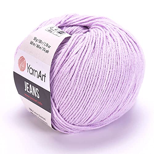 YarnArt Jeans Garn Baumwollgarn Amigurumi Babygarn Wolle 50g Yarn Art 160m/50g (19) von Yarn Art