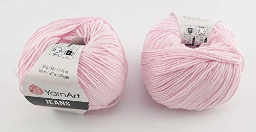 YarnArt Jeans Garn Baumwollgarn Amigurumi Babygarn Wolle 50g Yarn Art 160m/50g (74) von Yarn Art
