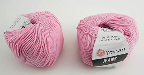 YarnArt Jeans Garn Baumwollgarn Amigurumi Babygarn Wolle 50g Yarn Art 160m/50g Yarnarts (36) von YarnArt