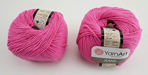 YarnArt Jeans Garn Baumwollgarn Amigurumi Babygarn Wolle 50g Yarn Art 160m/50g Yarnarts (42) von YarnArt