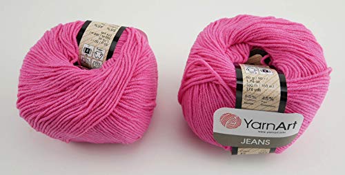 YarnArt Jeans Garn Baumwollgarn Amigurumi Babygarn Wolle 50g Yarn Art 160m/50g Yarnarts (42) von Yarn Art