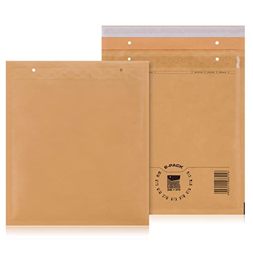 E5 400 St. Luftpolstertaschen Versandtaschen E-PACK E/5 Braun 240×275 Luftpolsterumschlag E5 400 St. Luftpolstertaschen Versandtaschen E-PACK E/5 Braun 240×275 Luftpolsterumschlag von Yaro
