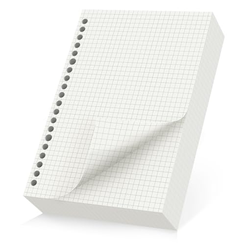 Yarotm Nachfüllpapier A5 Liniert - 14x21cm 100GSM Refill Paper für Ring Binder Notizbuch - 180 Blatt Nachfüllbare Liniertes Papier - 20 Loch Loseblattpapier Note-taking - A5 Ringbuch Einlagen Yarotm Nachfüllpapier A5 Liniert - 14x21cm 100GSM Refill Paper für Ring Binder Notizbuch - 180 Blatt Nachfüllbare Liniertes Papier - 20 Loch Loseblattpapier Note-taking - A5 Ringbuch Einlagen von Yarotm